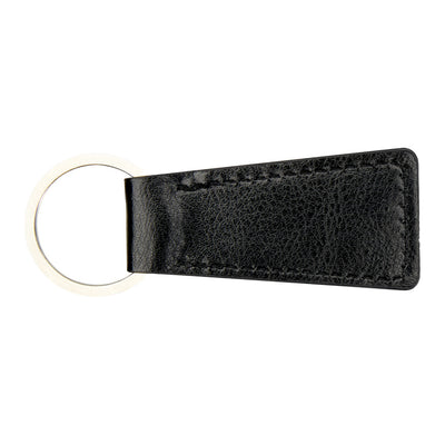 Solid Black - Back - Floso Puky Recycled Plastic Keyring