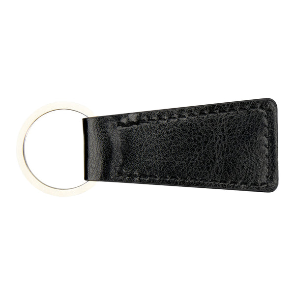 Solid Black - Back - Floso Puky Recycled Plastic Keyring