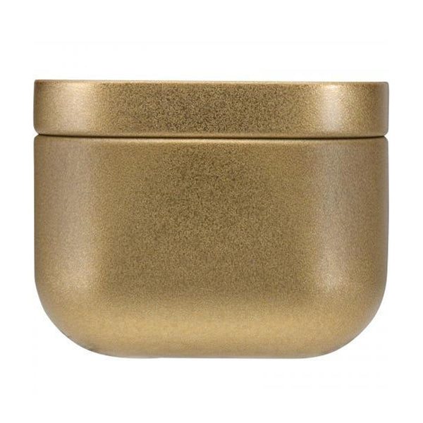 Gold - Back - Floso Tindra Vanilla Square Scented Candle