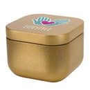 Gold - Front - Floso Tindra Vanilla Square Scented Candle