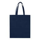 Navy - Back - Floso EcoSeal Non-Woven Gusseted 12L Tote Bag