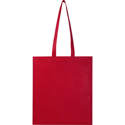 Red - Back - Floso EcoSeal Non-Woven Recycled 6L Tote Bag