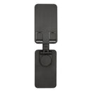 Solid Black - Lifestyle - Floso Alhena Recycled Plastic Foldable Mobile Phone Stand