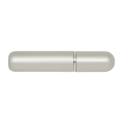 Matted Silver - Side - Floso Filla Portable Perfume Bottle