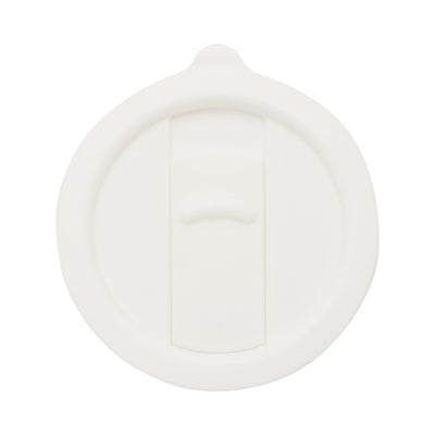 White - Side - Floso Carter Ceramic 450ml Travel Mug