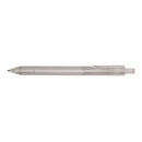Solid Black - Pack Shot - Floso Niove Soft Cover Recycled Plastic Notebook & Pen Set