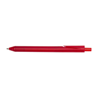 Red - Pack Shot - Floso Niove Soft Cover Recycled Plastic Notebook & Pen Set