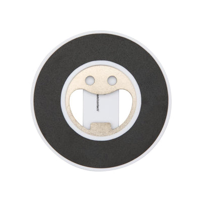 White - Front - Floso Ain Recycled Plastic Phone Holder & Bottle Opener