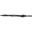 Grey - Side - Floso Jeff Windproof Golf Umbrella