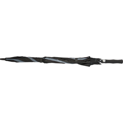 Grey - Side - Floso Jeff Windproof Golf Umbrella