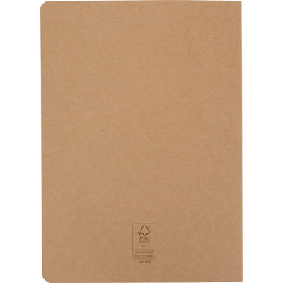 Natural - Back - Floso Slyk A5 Notebook