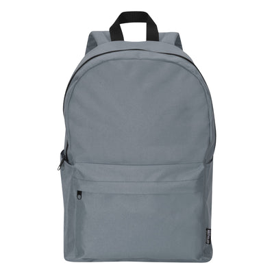 Grey - Front - Floso Byron Laptop Backpack