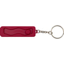Red - Back - Floso Aggia Recycled Plastic Fidget Toy Phone Stand