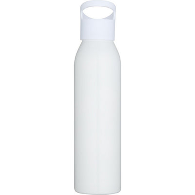 White - Back - Floso Sky Recycled Stainless Steel 650ml Water Bottle