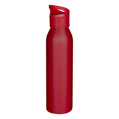 Red - Front - Floso Sky Recycled Stainless Steel 650ml Water Bottle