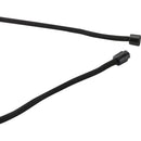 Solid Black - Lifestyle - Floso Adhab Bamboo Details Phone Holder Lanyard