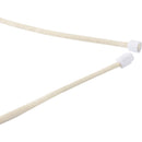 White - Lifestyle - Floso Adhab Bamboo Details Phone Holder Lanyard