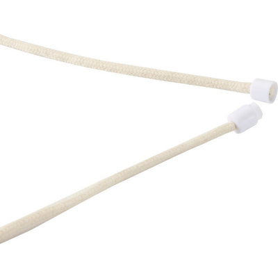 White - Lifestyle - Floso Adhab Bamboo Details Phone Holder Lanyard