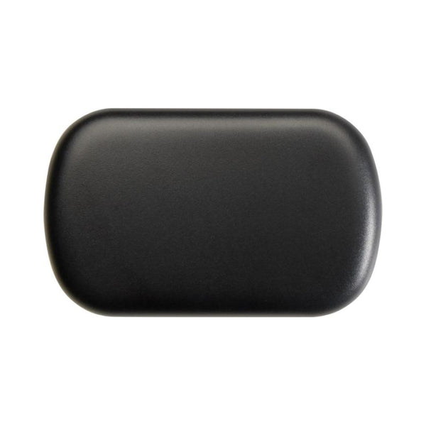 Black - Side - Floso Plain Earplugs