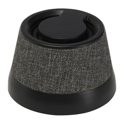 Solid Black - Front - Floso Recycled Plastic Wireless Speaker