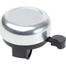 Silver - Front - Floso Bellix Bicycle Bell