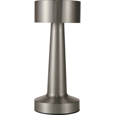 Silver - Lifestyle - Floso Aludra Rechargeable Table Lamp (UK Plug)