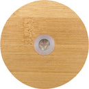 Transparent - Back - Floso Mirage Borosilicate Glass Single Wall 500ml Jar