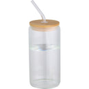 Transparent - Lifestyle - Floso Mirage Borosilicate Glass Single Wall 500ml Jar