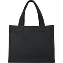 Black - Back - Floso Odessa Mini Recycled Cotton 9L Tote Bag