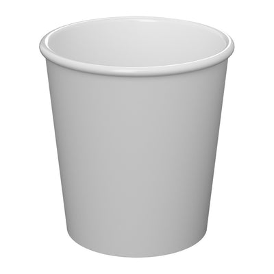 White - Front - Floso Americano Piccolo Reusable 100ml Tumbler