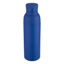 Royal Blue - Front - Floso Recycled Stainless Steel Double Wall 650ml Water Bottle