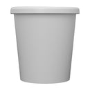 White - Side - Floso Americano Piccolo Reusable 100ml Tumbler With Lid