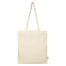 Natural - Back - Floso Organic Cotton 7L Tote Bag