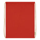 Red - Side - Floso Organic 5L Drawstring Bag
