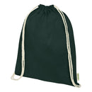 Dark Green - Front - Floso Organic 5L Drawstring Bag