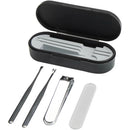 Solid Black - Back - Floso Beautix Manicure Set