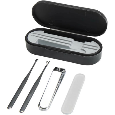 Solid Black - Back - Floso Beautix Manicure Set