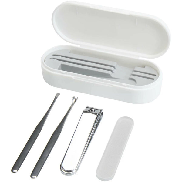 White - Back - Floso Beautix Manicure Set