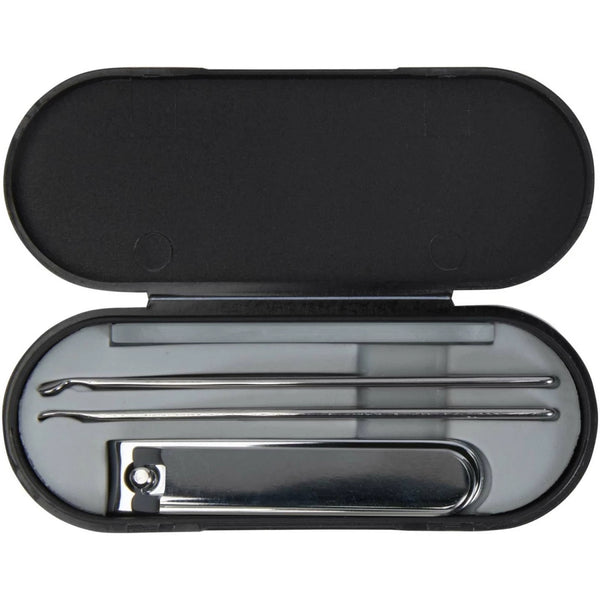 Solid Black - Front - Floso Beautix Manicure Set