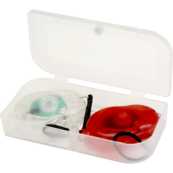 Transparent - Back - Floso Beamix Bike Light (Pack of 2)