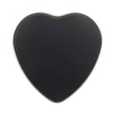 Solid Black - Back - Floso Blissful Vanilla Heart Scented Candle