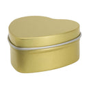 Rose Gold - Side - Floso Blissful Vanilla Heart Scented Candle