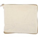 Natural - Side - Floso Sierra Recycled Cotton Foldable 7L Tote Bag