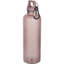 Dusty Pink - Back - Floso Oregon Recycled Plastic Carabiner Clip 750ml Water Bottle