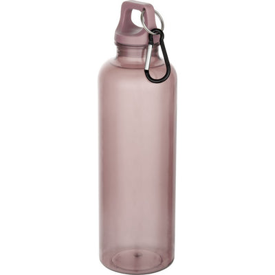 Dusty Pink - Back - Floso Oregon Recycled Plastic Carabiner Clip 750ml Water Bottle