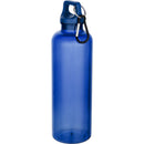 Royal Blue - Side - Floso Oregon Recycled Plastic Carabiner Clip 750ml Water Bottle