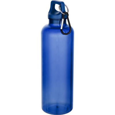 Royal Blue - Side - Floso Oregon Recycled Plastic Carabiner Clip 750ml Water Bottle