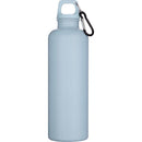 Cloud Blue - Front - Floso Oregon Recycled Plastic Carabiner Clip 750ml Water Bottle