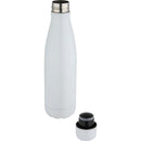 White - Back - Floso Cove Stainless Steel Sublimation 500ml Water Bottle