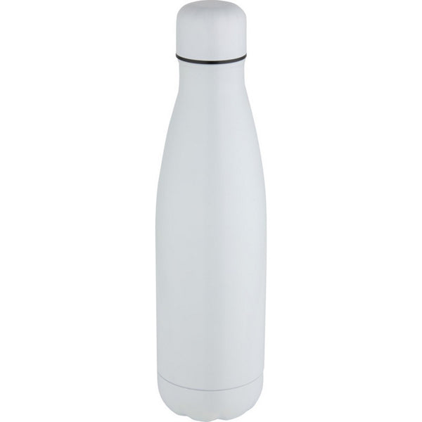 White - Front - Floso Cove Stainless Steel Sublimation 500ml Water Bottle